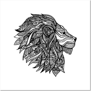 Lion Head Posters and Art